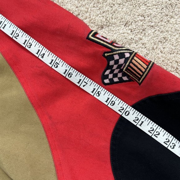 VTG Logo Athletic NASCAR Jacket Mens Size XXL 1998 50th Anniversary Racing - Picture 14 of 16